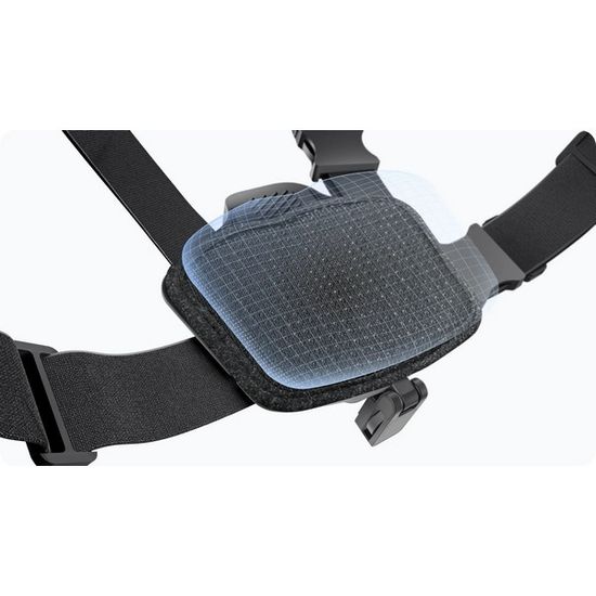 Крепление на грудь Insta360 X5 POV Chest Mount (CINSEAVQ) черный