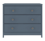 Комод Lillaland Wood Anna 3 ящика серый