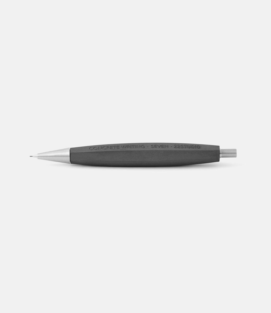 22 Studio Seven Mechanical Pencil Dark Grey — карандаш из бетона