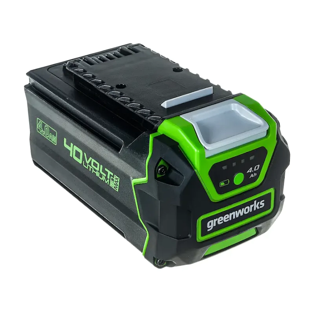 триммер аккумуляторный Greenworks GD40LTK4 40В (1 x 4 Ач, Быстрое ЗУ) захват 380 мм, 5.2 кг, 2112207U4F