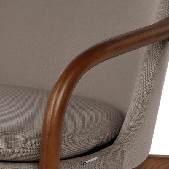 Кресло Aleman серое