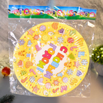 Тарелки бумажные 10шт 18см "С Новым Годом! Сладости"