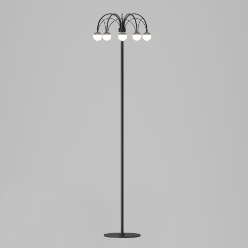 Напольный светодиодный светильник с регулировкой цветовой температуры Ragno 90194 черный