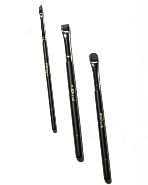 Кисть плоская скошенная для бровей, 4 мм KillTrend , 1шт