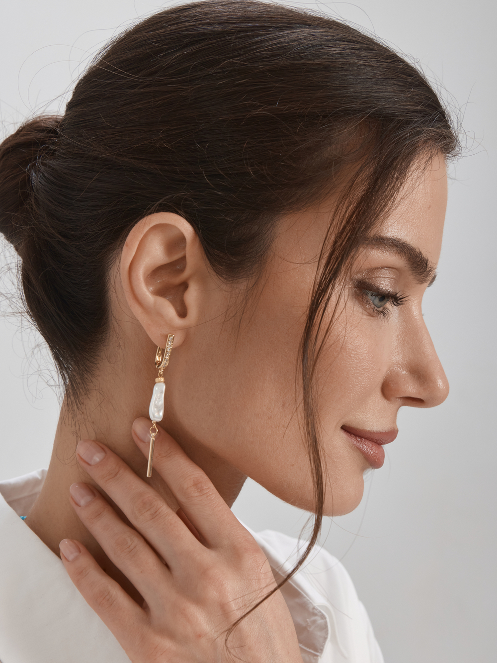 91003280 Серьги Selena Pearls