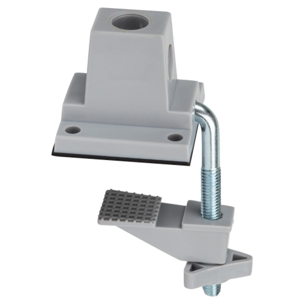 Настольный светильник ЭРА NL-202-G23-11W-GY с лампой PL на струбцине и с основанием серый