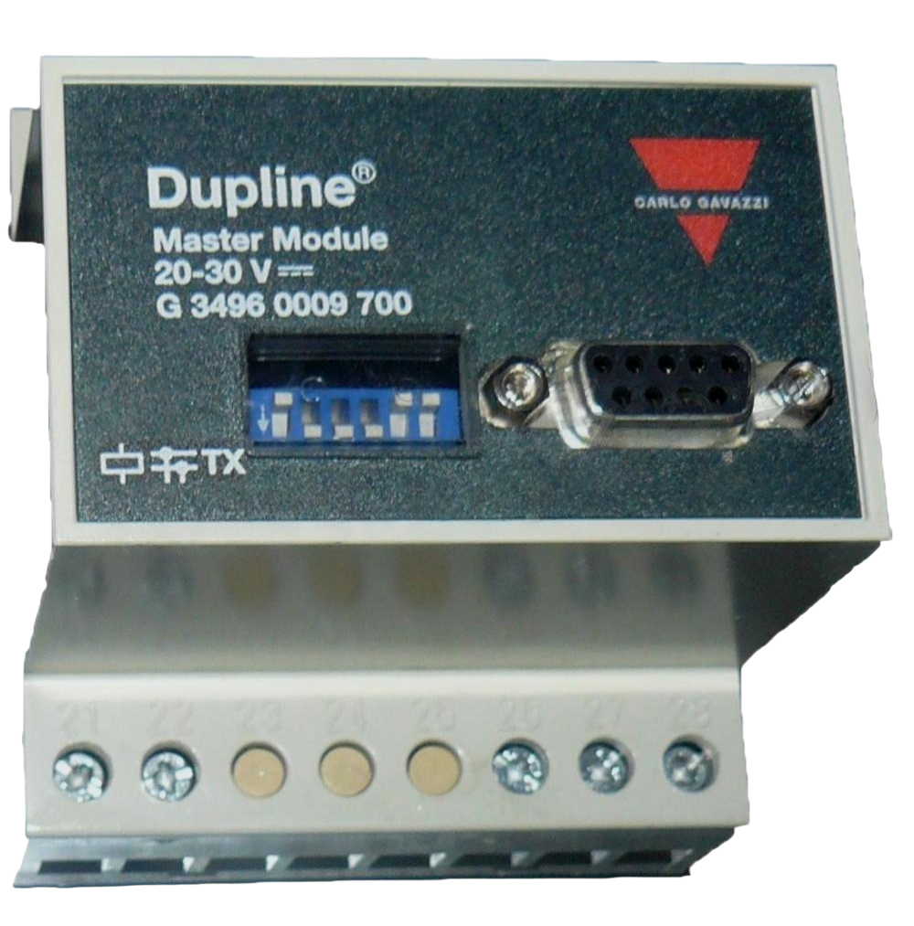 Блок контроля цепи безопасности Dupline CARLO GAVAZZI.