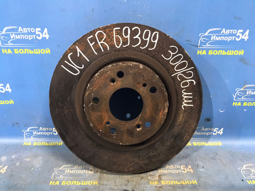 Диск тормозной передний Honda INSPIRE 2003-2007