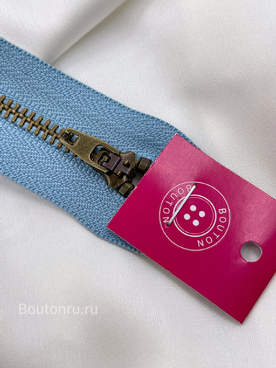 Молния бронзовая голубая