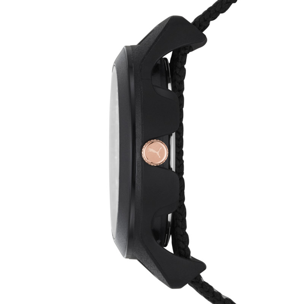 PUMA Reset V1 Series Wrist Watch Quartz Movement Fabric Strap White Dial Unisex