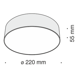 Накладной светильник Maytoni Technical C032CL-L32B4K