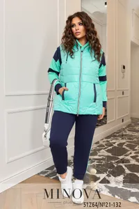 Жилет 21-132-ментоловый Minova
