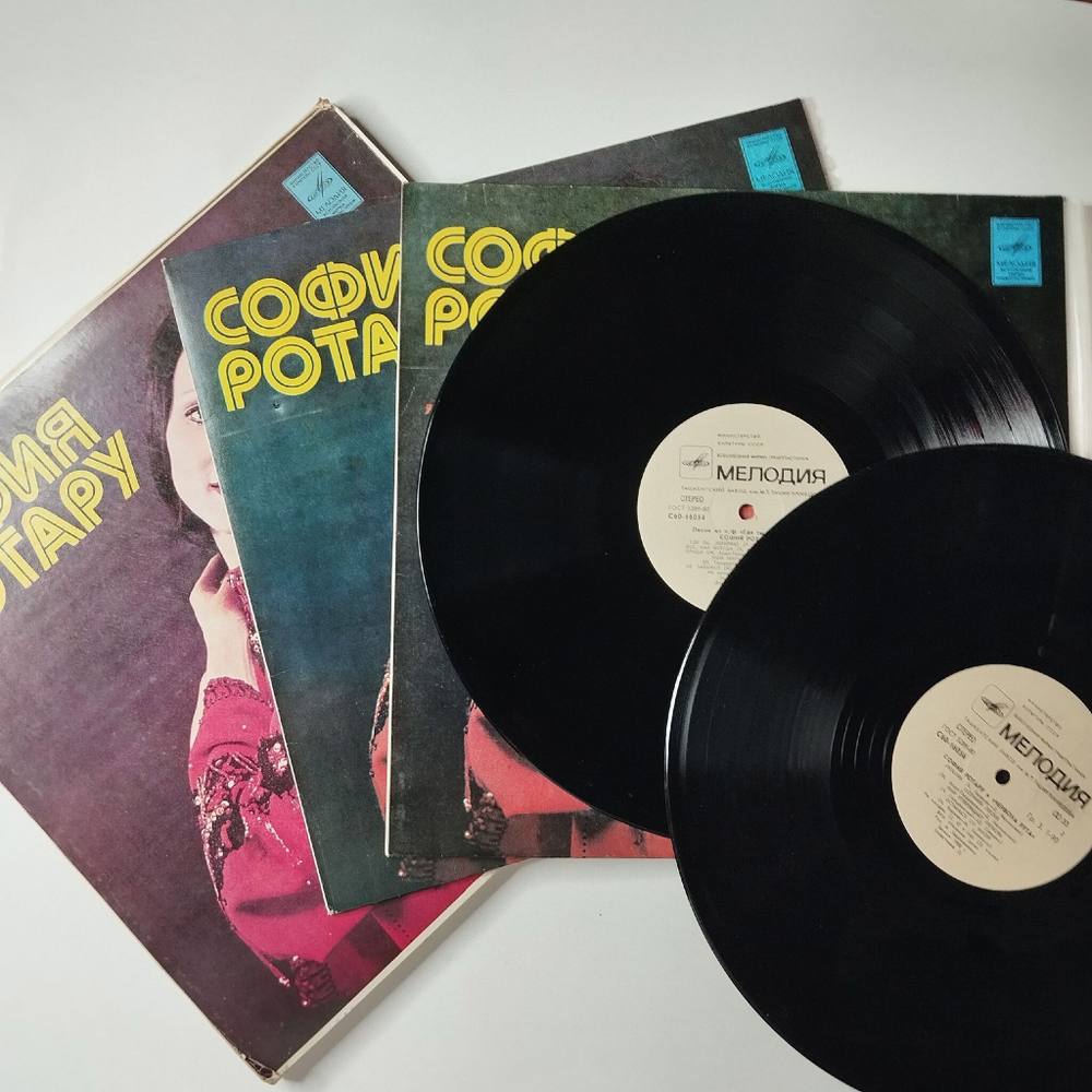 Винтажная виниловая пластинка LP София Ротару Песни Из К/Ф Где Ты Любовь И Червона Рута (СССР 1981) Ташкентский Завод