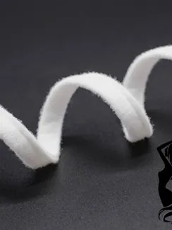 004 Ворсовая тесьма для каркасов 10 мм, айвори 004