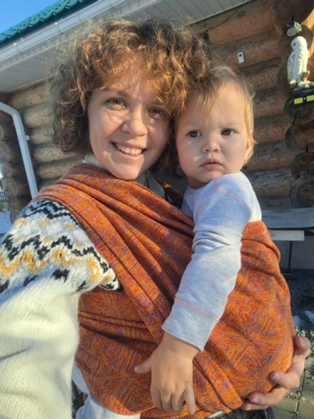 Mokosh wrap Trinity Pumpkin