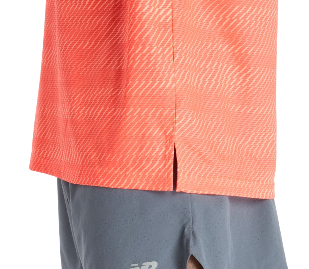 Теннисная футболка New Balance Sport Essentials Printed - orange