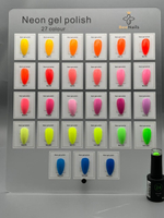 неоновые гель лаки