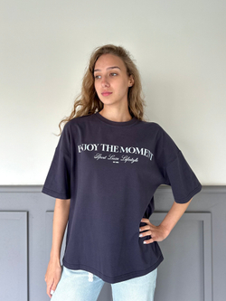 Футболка oversize Enjoy the moment