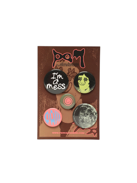 Набор Значков P.a.m. Lunacy - Badge