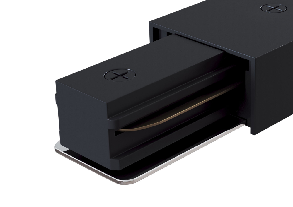 Ввод питания  для однофазного шинопровода  Maytoni Technical TRA001B-11B черный