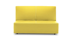 Диван Лорт Galaxy Yellow 142*100*86 см, Желтый Экокожа Аккордеон Фиеста