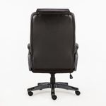 Кресло офисное BRABIX PREMIUM "Favorite EX-577", пружинный блок, рециклир. кожа, коричневое, 531936