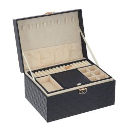 GAEM Шкатулка для украшений с дорожным футляром, L25 W18 H12,5 см