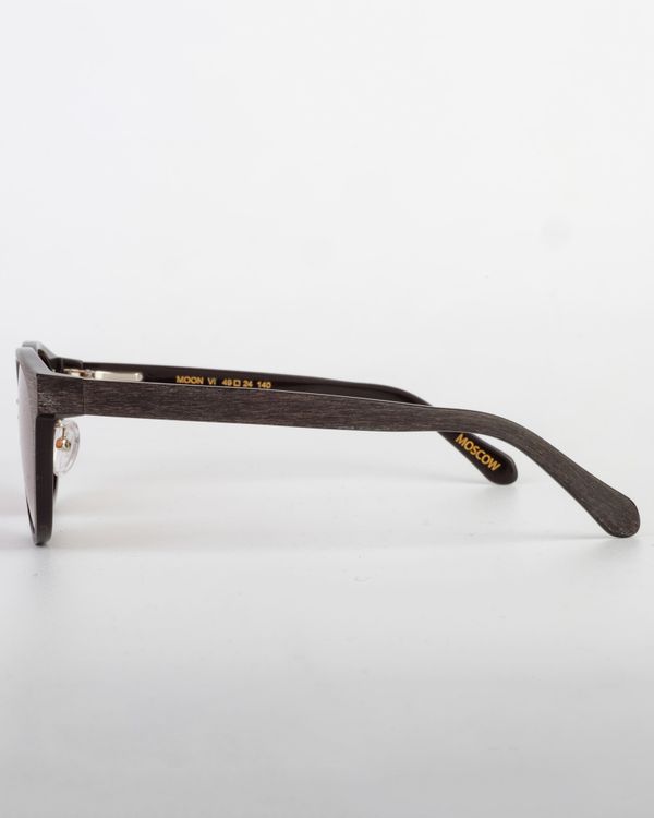 Очки солнцезащитные Spunky Moon 6 Brown Wood / Dark brown lens - фото 3