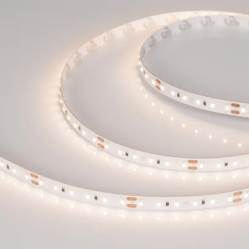 Светодиодная лента MICROLED-M120-8mm 24V Warm3500 (6.5 W/m, IP20, 2216, 5m) (Arlight, Открытый) 040585
