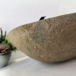 Раковина из речного камня RS-63548 (60*49*16) 0124