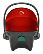 Коляска 3 в 1 Cybex Priam IV Rosegold complete и автокресло Aton S2 i-Size Hibiscus Red Sepia Black