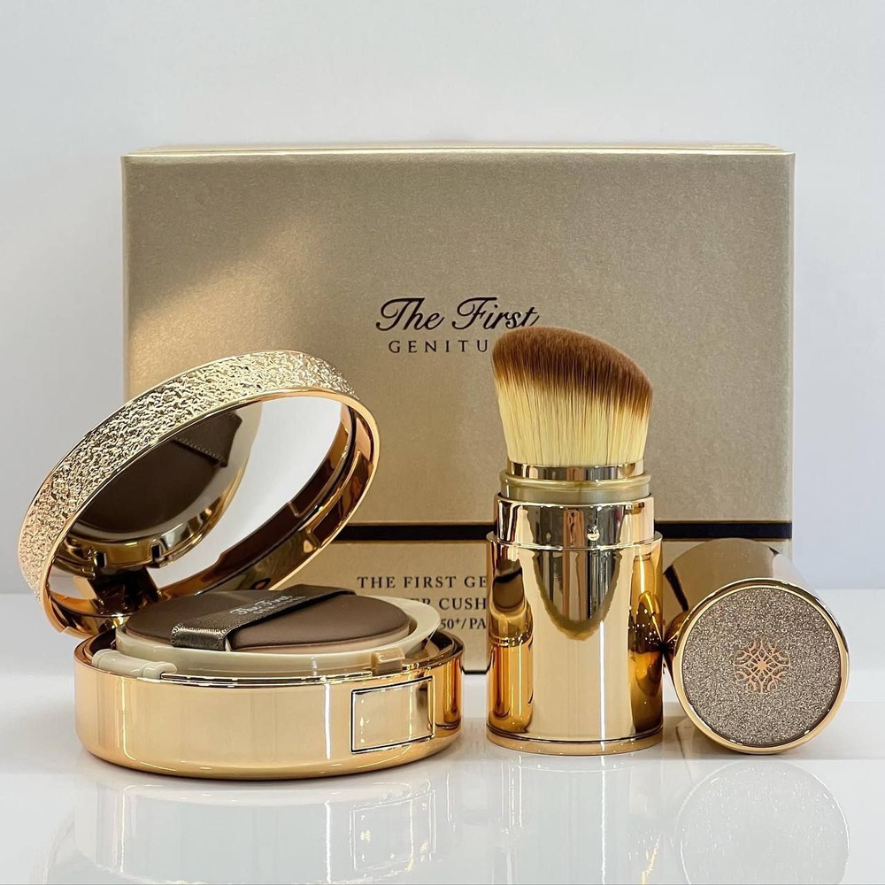 O HUI The First Geniture Ampoule Cover Cushion Special Set Антивозрастной ампульный кушон с запаской