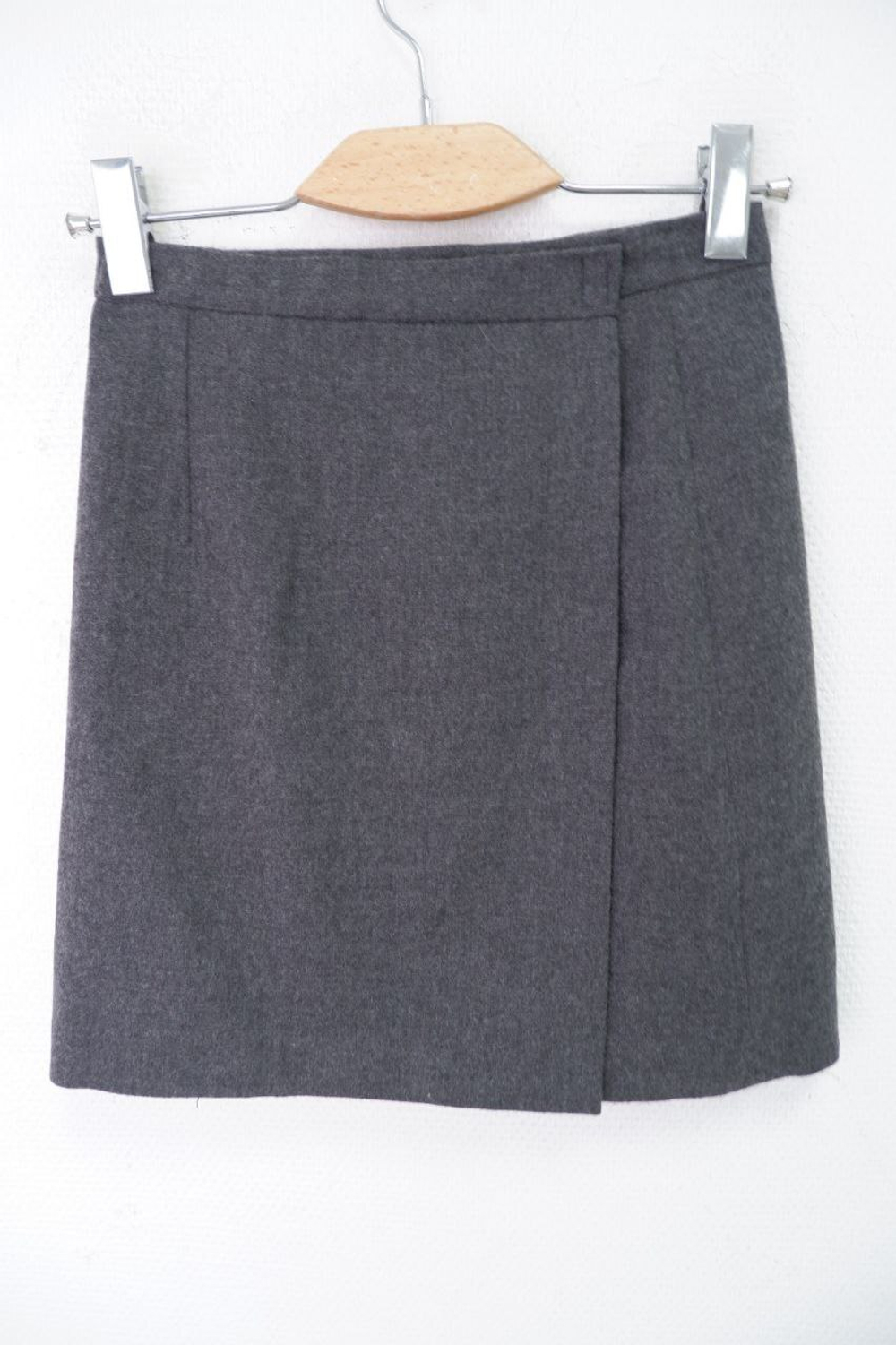 Юбка серая шерстяная 42 размер