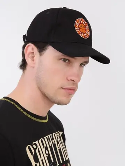 Бейсболка Варгградъ «Солнце за нас» чёрная