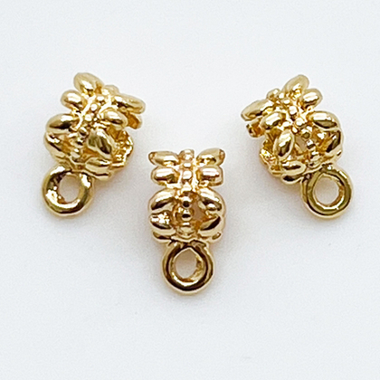 Бейл, цвет золото, размер 9*4 мм, цена за 1 шт