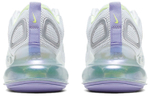 Кроссовки Nike Air Max 720 White Violet Silver (Женская размерная сетка)