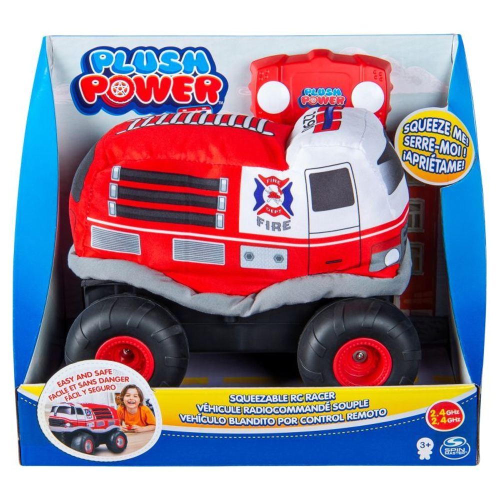 Spin Master - Моя первая пожарная машина Plush Power RC 6055131