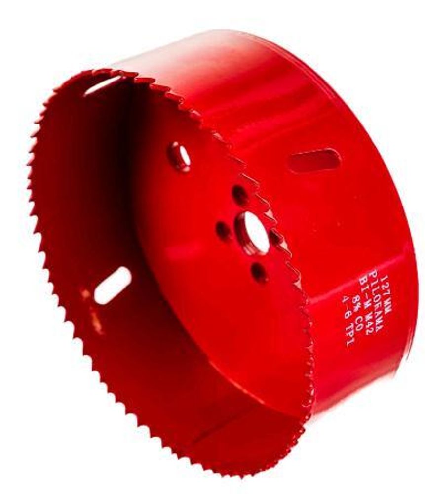 Коронка по дереву и металлу 127 мм Bi-Metall (Кобальт 8%) / Pilorama 570127