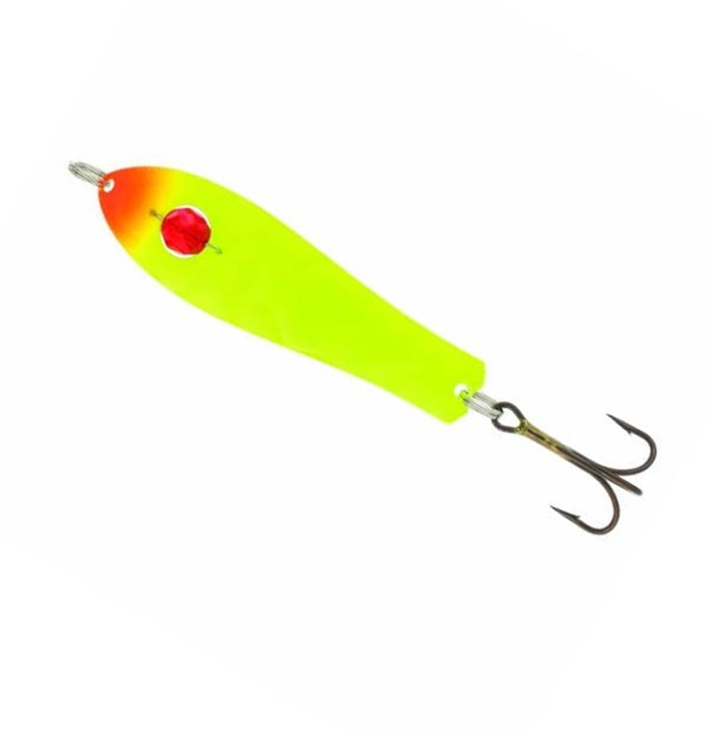 Блесна Kuusamo Professor 3 75/9 с камнем, цвет FYe-S