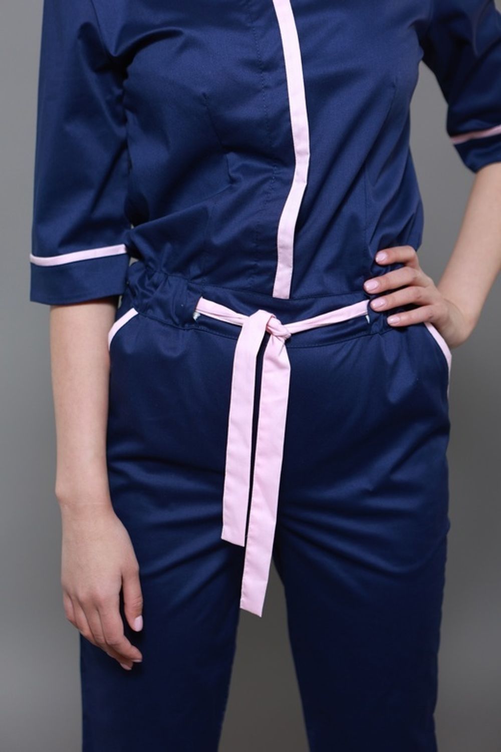 Комбинезон женский (сиреневый)