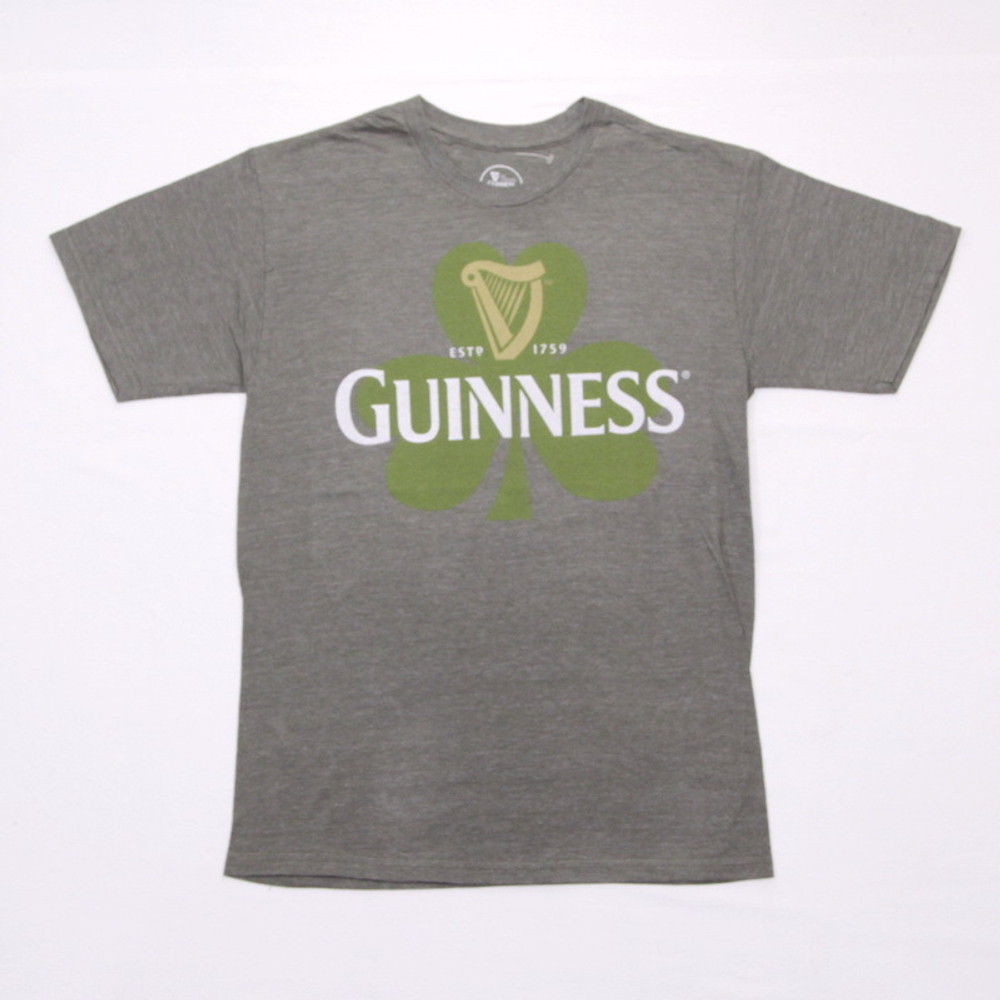Футболка Guinness Extra Stout №5 ( клевер ) зеленая