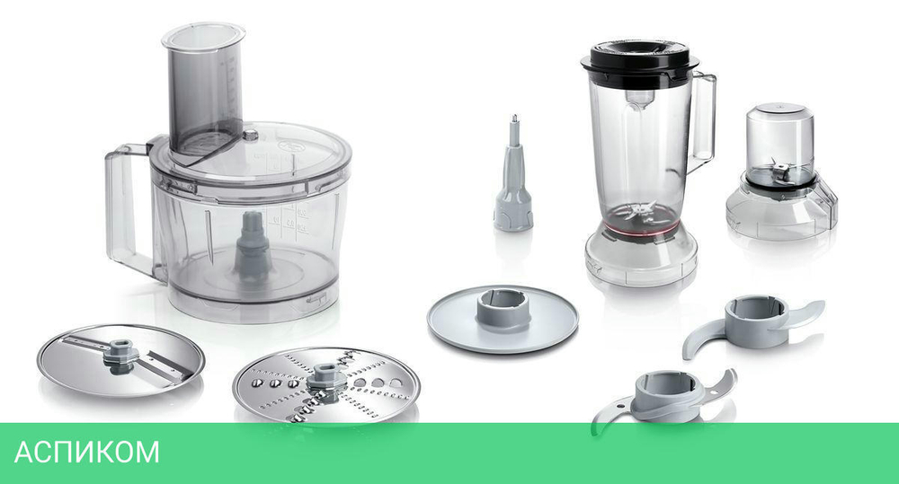 Кухонный комбайн Bosch MCM3501M Stainless Steel/Black