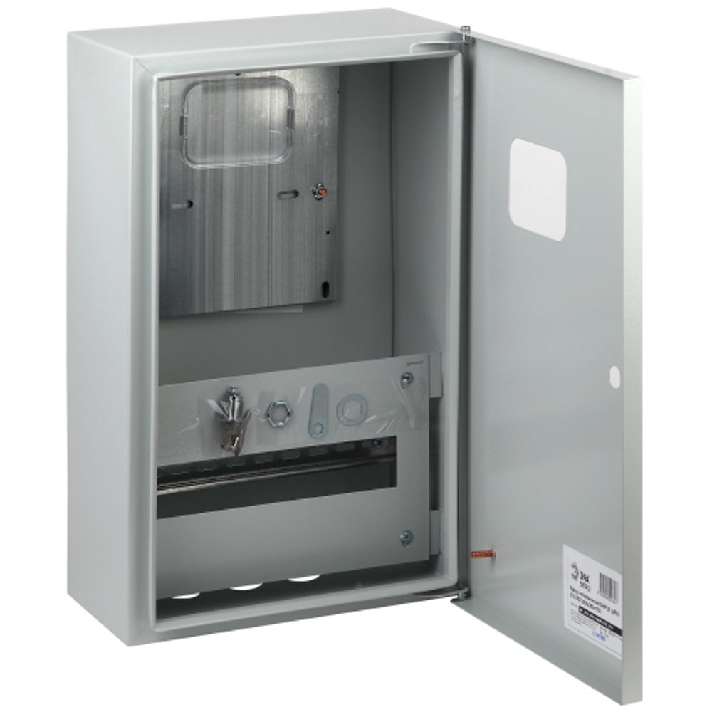 Корпус металлический навесной ЭРА SIMPLE ЩУРН-3/12 (500х300х175) IP31 УХЛЗ серый | Корпуса металлические учетно-распределительные