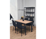 Стол обеденный Dikline L110 Black (раздвижной)