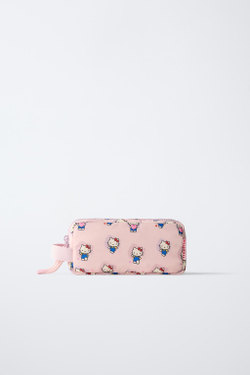 ZARA ШКОЛЬНЫЙ ПЕНАЛ HELLO KITTY © SANRIO, РОЗОВЫЙ
