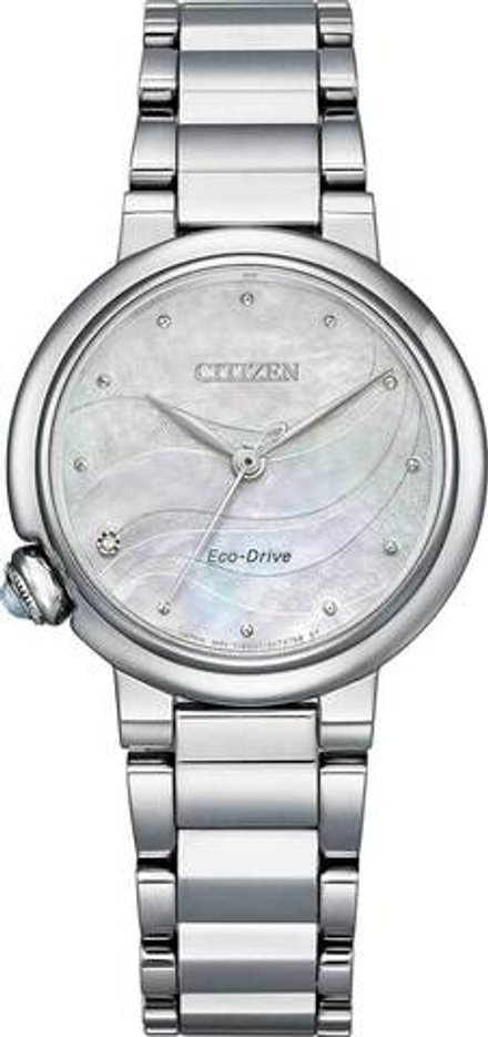 Женские японские наручные часы Citizen EM0910-80D