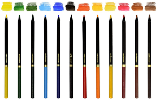 Карандаши акварельные 12 цвета(ов) АРТФОРМАТ Блэквуд (AF03-061-12)