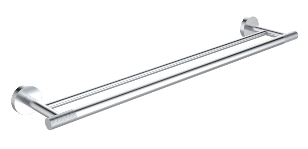 5518 Полотенцедержатель двойной  (ХРОМ) ViEiR  (20/1шт)