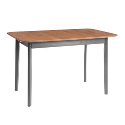 Стол Соната Люкс/ Sonata Lux table, 120х75х75 см массив сосны, антик /графит, 120х75х75 см
