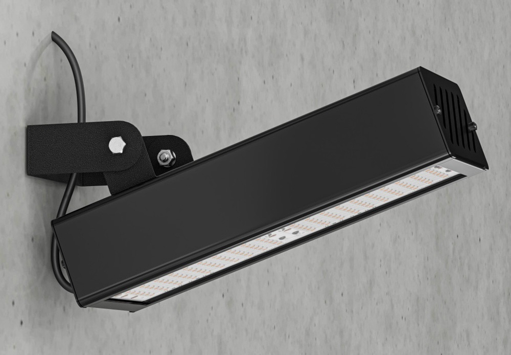 Светильник LED 40Вт 5000К 6800Лм IP67 244х94х100мм Awax II U1 GL DARKLUM